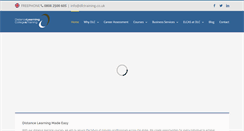 Desktop Screenshot of dlcandtraining.co.uk