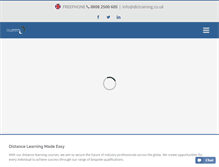 Tablet Screenshot of dlcandtraining.co.uk